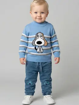 Брюки трикотажные