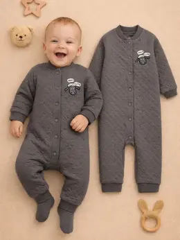 Комбинезон детский серый