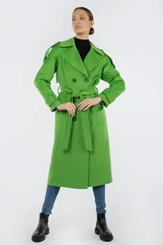 Пальто пояс