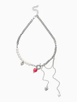 Колье с подвеской на цепочке