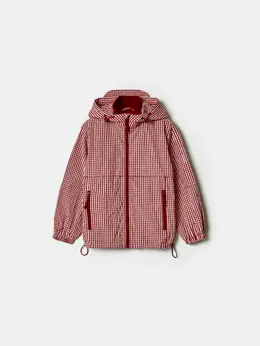 Ветровка в клетку для мальчиков