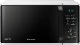 Микроволновая печь Samsung MG23K3515AW/BW с грилем, 23 л белый