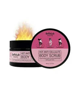 Разогревающий антицеллюлитный скраб для тела банка 360г BIOSOFY