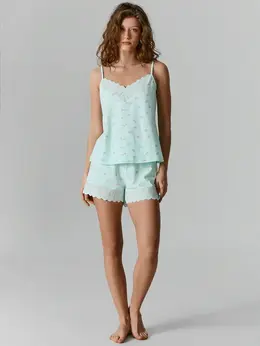 Комплект домашний женский зеленый Комплект домашний женский зеленый