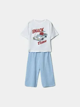 Пижама с принтом для мальчиков