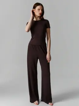 Комплект домашний женский коричневый