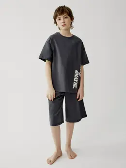 Пижама с принтом для мальчиков