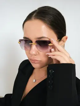 Очки солнцезащитные , uv 400, футляр, салфетка