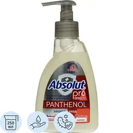 Мыло жидкое Absolut Pro серебро+пантенол антибактериальное 250 г
