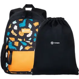 Рюкзак + мешок Torber Class X Mini черный (T1801-23-Bl-Y)