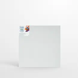 Холст грунтованный на подрамнике "Мастер-Класс", 60х60 см 395 г, 100% лён, крупное зерно