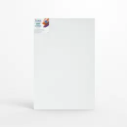 Холст грунтованный на подрамнике "Мастер-Класс", 60х90 см 395 г, 100% лён, крупное зерно