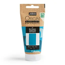 Акрил Pebeo "ORIGIN" матовый, 60 мл, бирюзовый