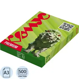 Бумага офисная Комус Документ Premium А3 81 г/кв.м марка A 162 CIE (500 листов)