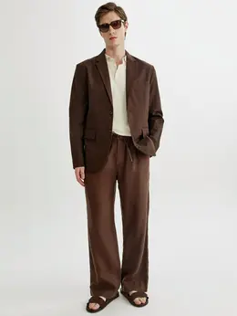 Брюки из 100% премиального льна