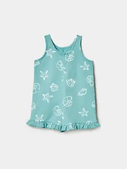 Трикотажный из футера с принтом для малышей