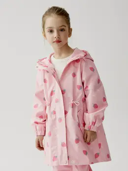 Демисезонный плащ для девочек
