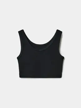 Укороченный топ в рубчик девочек