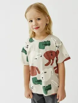 Футболка с принтом для мальчиков