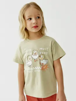 Футболка оверсайз с принтом для мальчиков