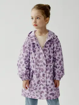 Демисезонный плащ для девочек