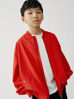 Бомбер оверсайз для мальчиков