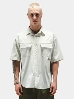 Мужская рубашка Fatigue Relaxed Deco Short Sleeve Shirt