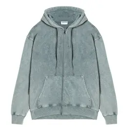 Мужская толстовка Washed Full Zip French Terry Hoodie