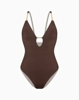 Сплошной купальник с формованными чашками INCANTO ID1118