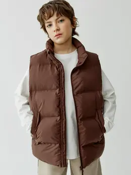 Базовый дутый жилет для мальчиков