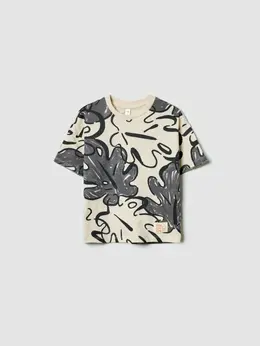 Футболка оверсайз с принтом для мальчиков