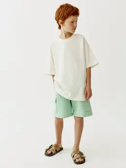 Трикотажные шорты-карго для мальчиков