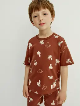 Футболка оверсайз с принтом для мальчиков