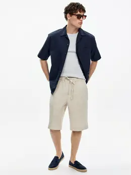 Шорты из 100% премиального льна