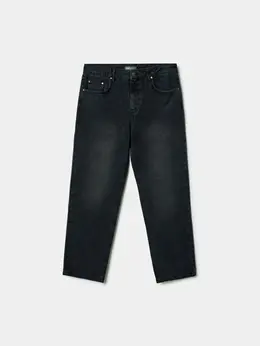 Джинсы прямого кроя со средней посадкой