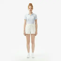 Женские хлопковые шорты Lacoste