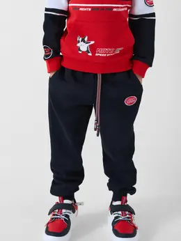 Брюки детские для мальчика джоггеры на резинке