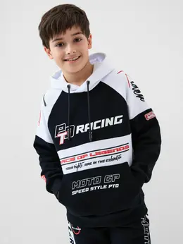 Худи для мальчика подростка на каждый день, с принтом