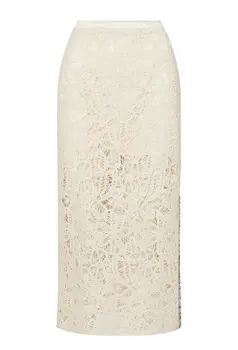 Женская миди-юбка с макраме LIU JO