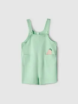 Комбинезон из футера с аппликацией для малышей