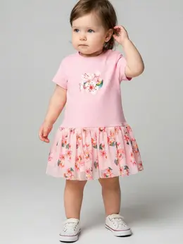 Платье трикотажное