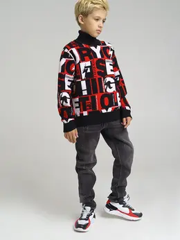 Свитер вязаный