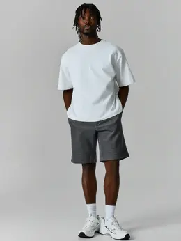 Шорты мужские серые