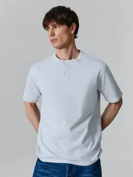 Поло мужское серое из 100% хлопка