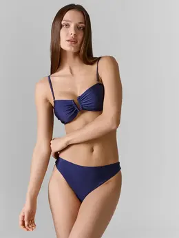 Купальник раздельный женский синий