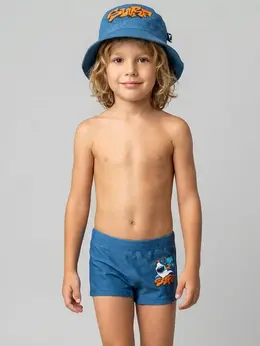 Комплект плавки шорты трикотажные панама