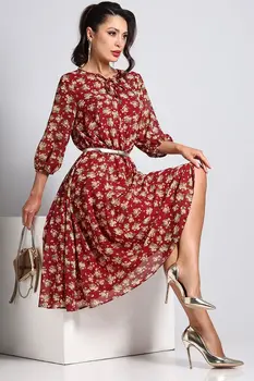 Платье шифоновое