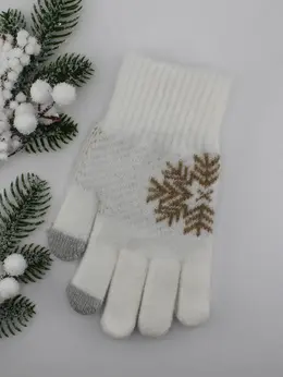 Перчатки женские сенсорные.