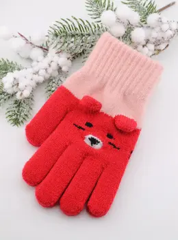 Перчатки детские, вязанные