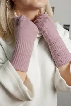 Перчатки женские, вязанные